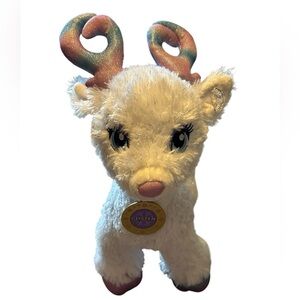 Build A Bear BAB Reindeer Glisten Excellent Condition